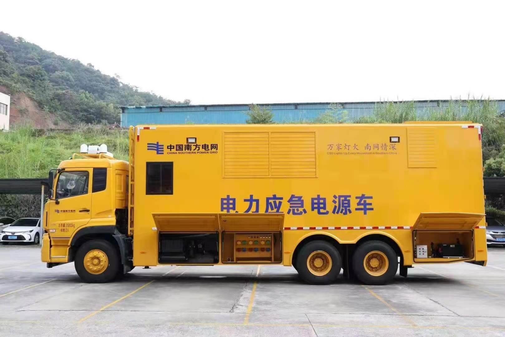 百色安康大型柴油发电机发电车UPS电源出租租赁
